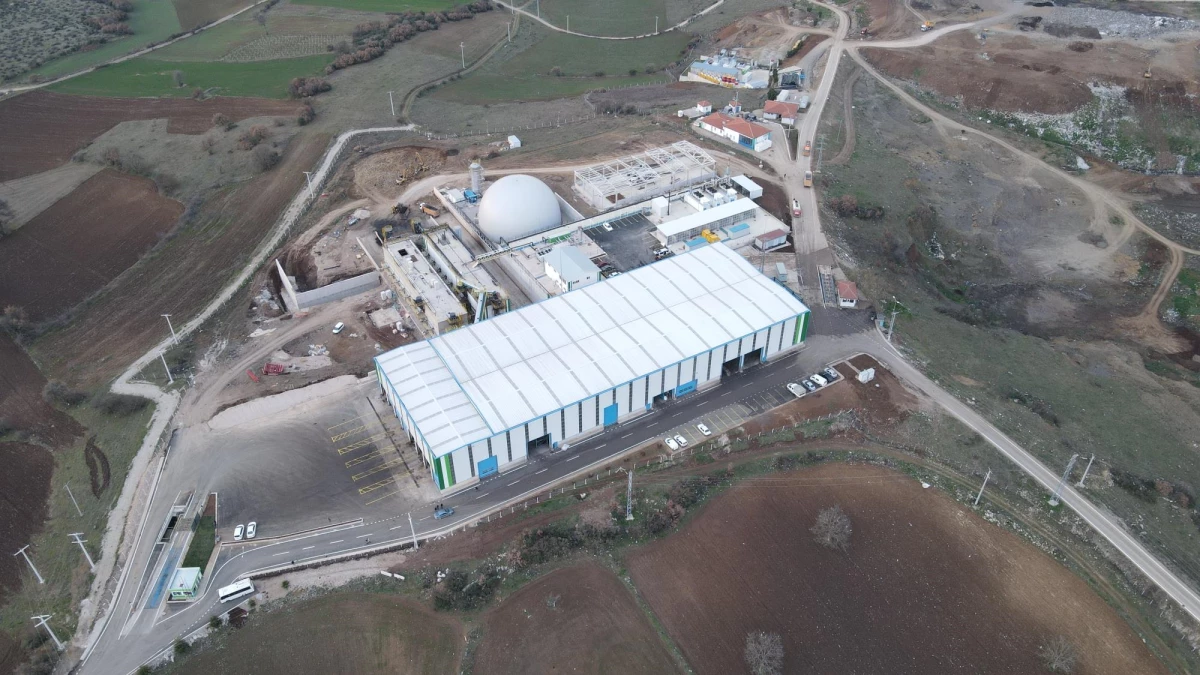 Bursa\'daki katı bertaraf tesisi, 75 bin konutun elektrik ihtiyacını karşılayacak