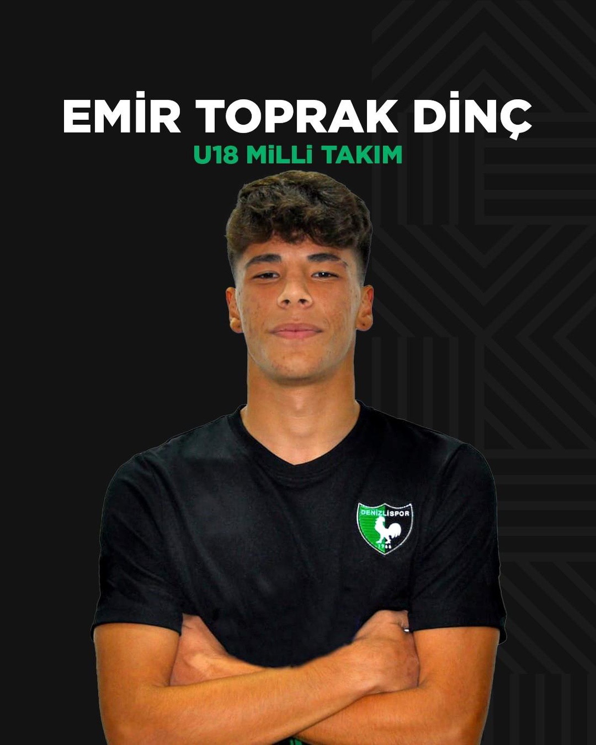 Denizlispor\'un genç yıldızı Emir\'e milli görev