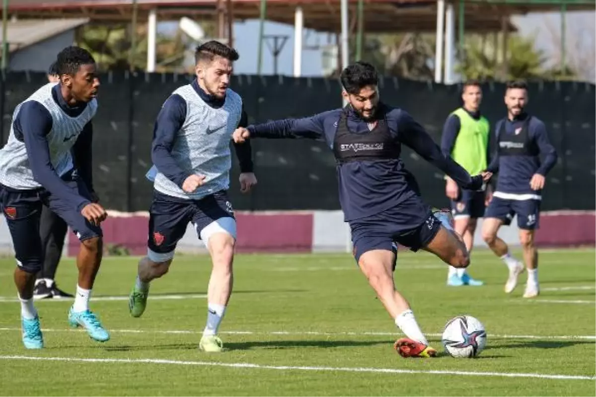 Hatayspor'da Fenerbahçe maçı hazırlıkları başladı