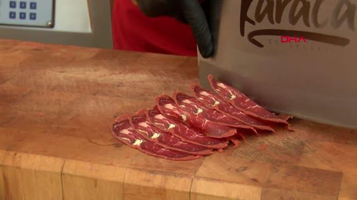 KAYSERİ'DE PASTIRMA SATIŞLARINA KIŞ TURİZMİ ETKİSİ