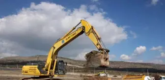 Kilis'in dev projesi Tekstilkent için hafriyat çalışmaları start aldı