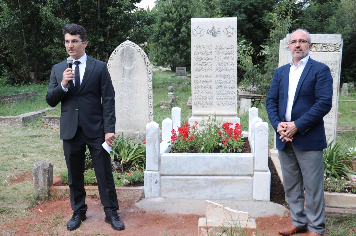TİKA, Güney Afrika\'da vefat eden Osmanlı diplomatı için yeni mezar yaptırdı