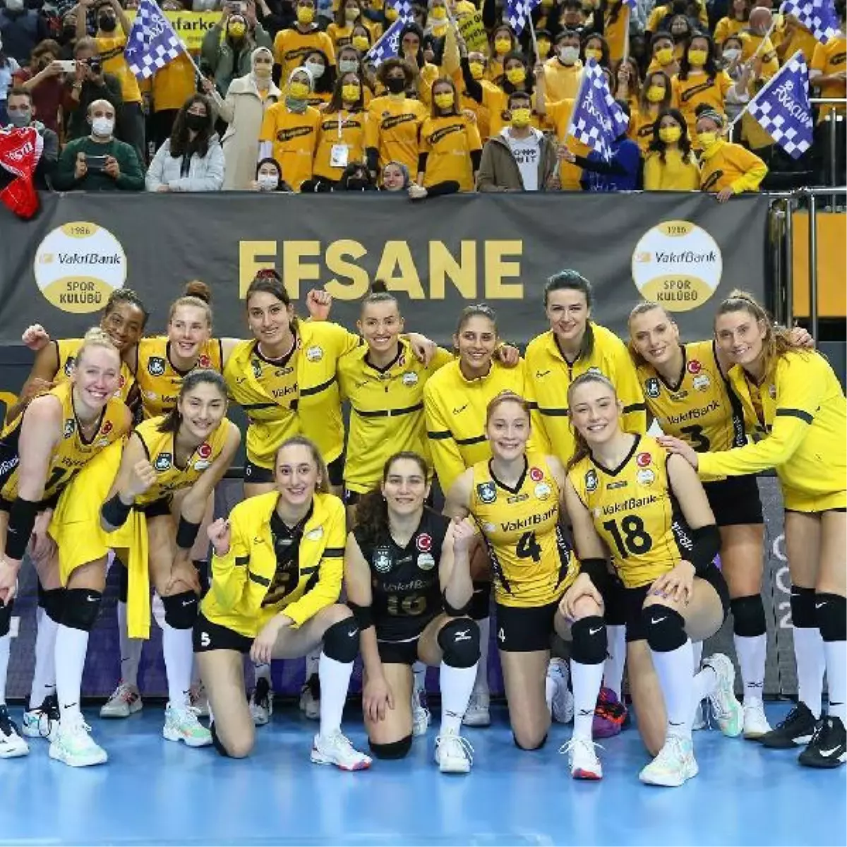 VakıfBank, 6\'da 6 ile çeyrek finalde