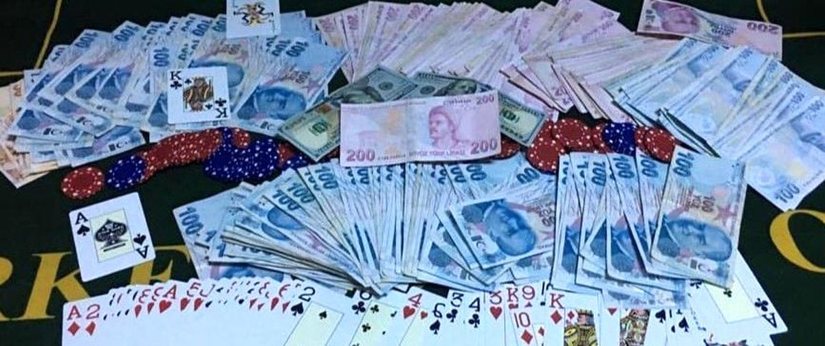 Antalya\'da kumar baskınında 7 şahsa 12 bin 733 TL ceza