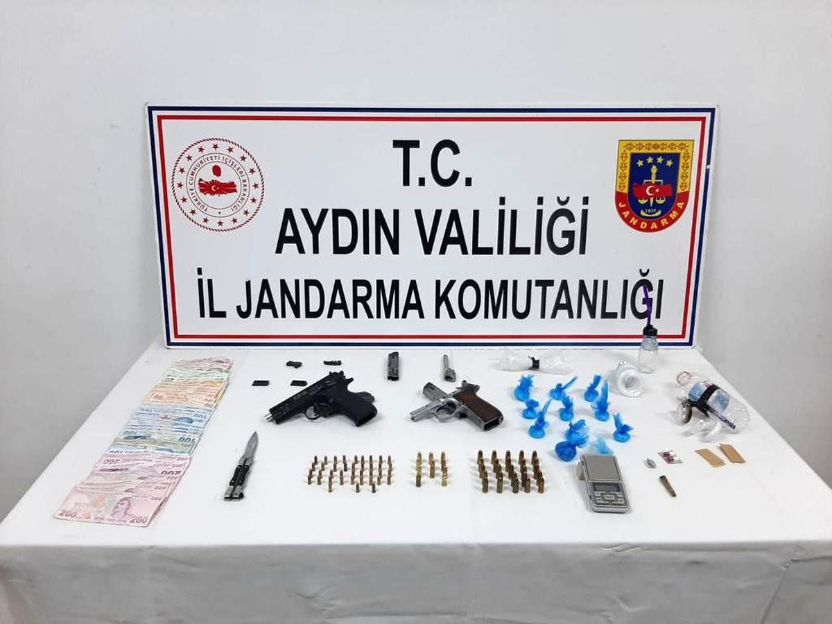 Aydın\'da bir haftada 71 şüpheliye uyuşturucudan işlem yapıldı