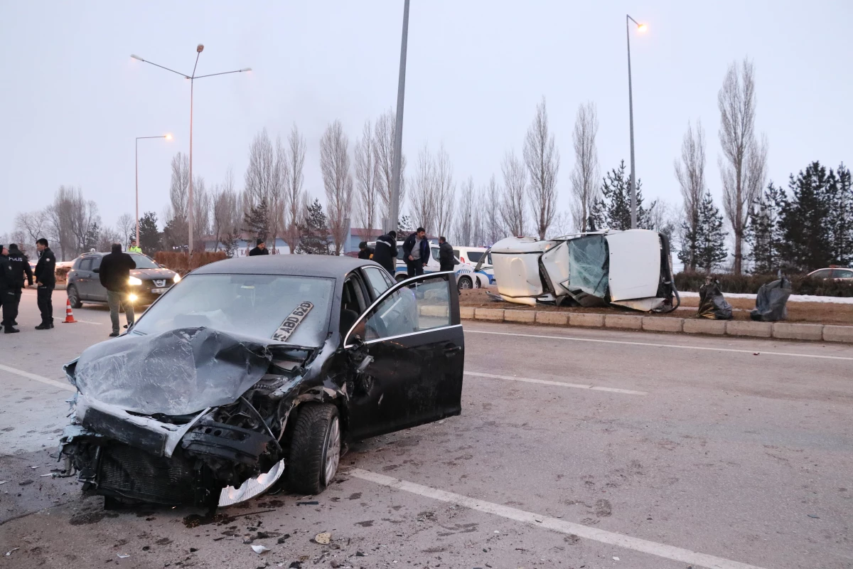 Erzurum\'daki trafik kazasında 1 kişi öldü, 1 kişi yaralandı