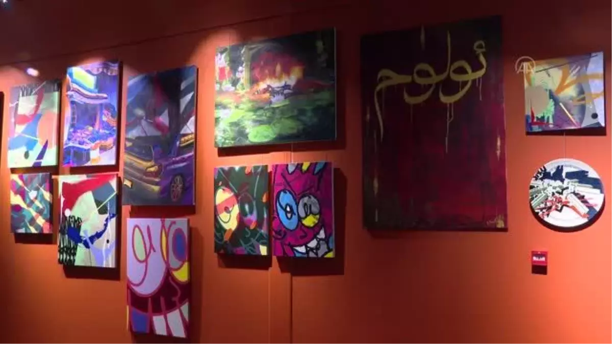 Grafiti sanatçıları hurdalarla geri dönüşüme dikkati çekiyor