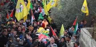 İsrail güçlerinin öldürdüğü Filistinli genç son yolculuğuna uğurlandı
