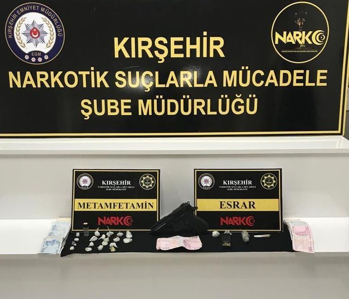 Son dakika haberleri | Kırşehir\'de uyuşturucu operasyonunda 5 kişi tutuklandı