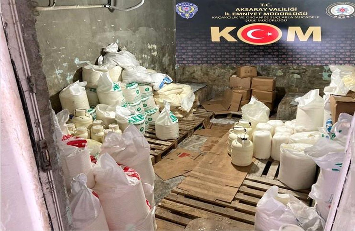 Aksaray\'da merdiven altı gıda üretimine darbe