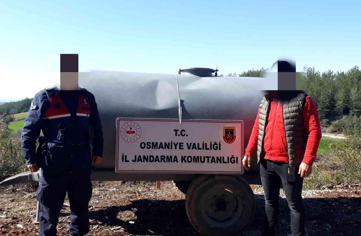 Çalınan su tankeri bulunup sahibine teslim edildi