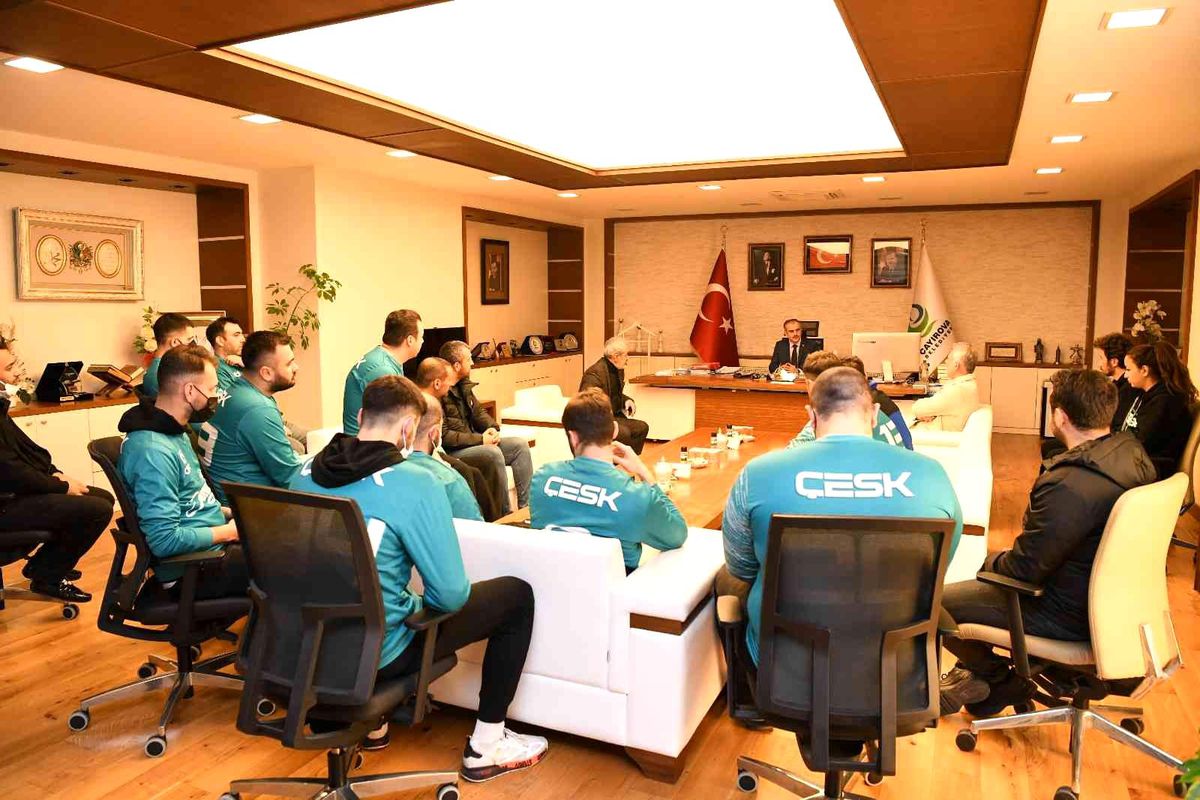 ÇESK Basketbol Takımı 3. oldu