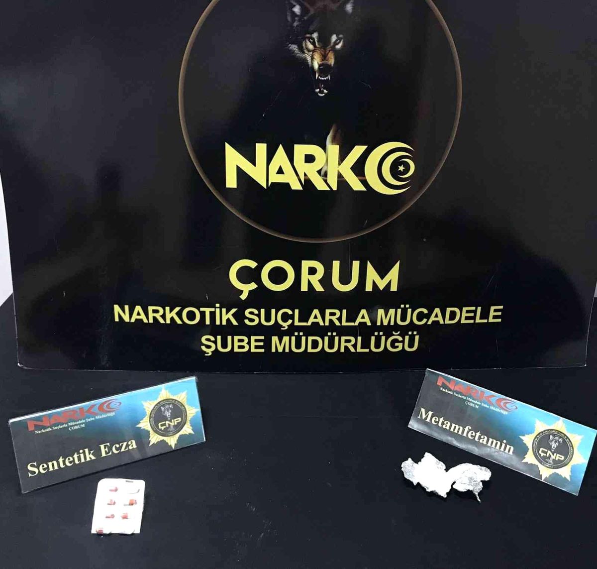 Çorum polisinden uyuşturucu operasyonu