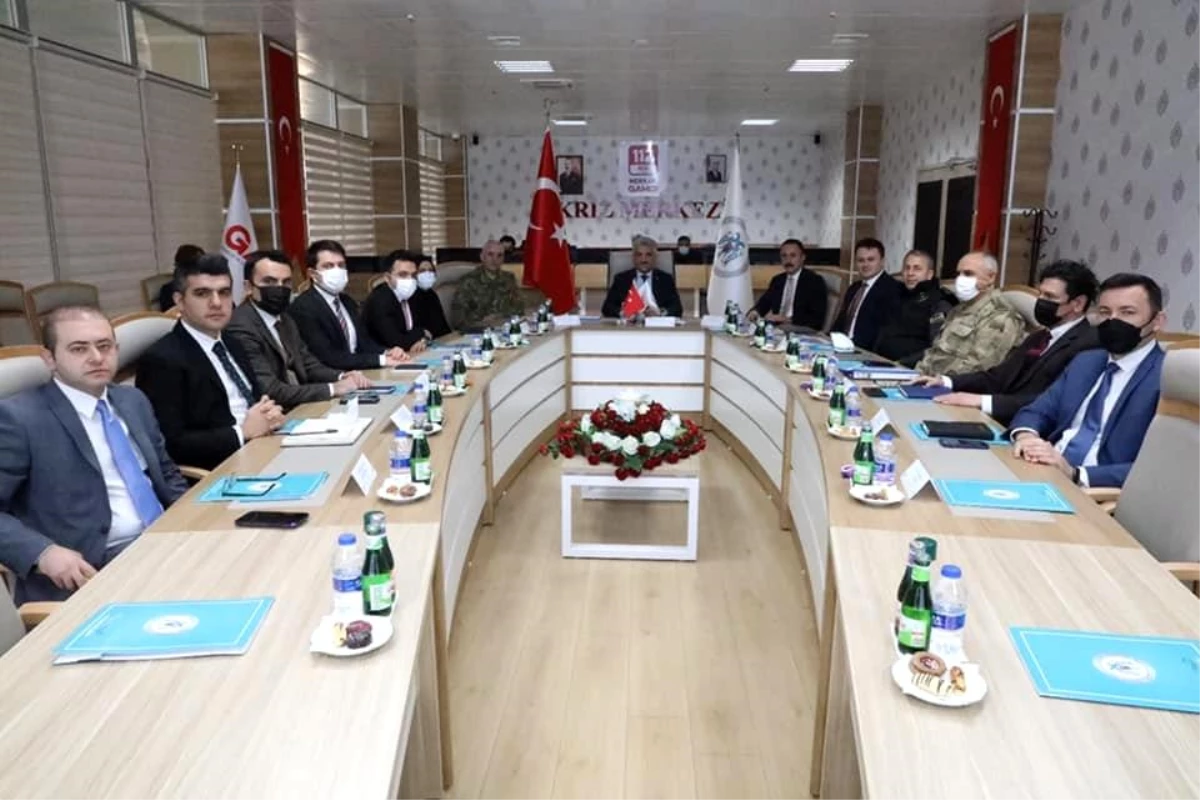 Erzincan\'da İl Güvenlik ve Asayiş Koordinasyon Toplantısı yapıldı