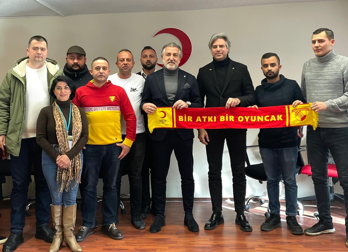 Göztepe-Galatasaray maçında "atkı ve oyuncak" kampanyası düzenlenecek