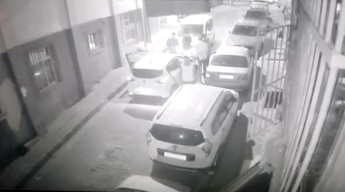 Kağıthane\'de uygulamadan kaçan şahıs yakalandı: Şahsın kaçtığı anlar kamerada