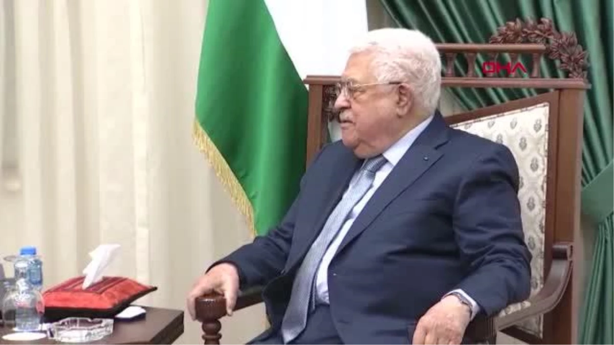 Son dakika haber... Sözcü Kalın ve Bakan Yardımcısı Önal, Filistin Devlet Başkanı Abbas ile görüştü