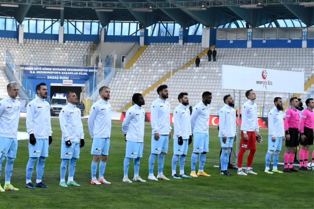 Spor Toto 1. Lig: BB Erzurumspor: 1 Eyüpspor: 1