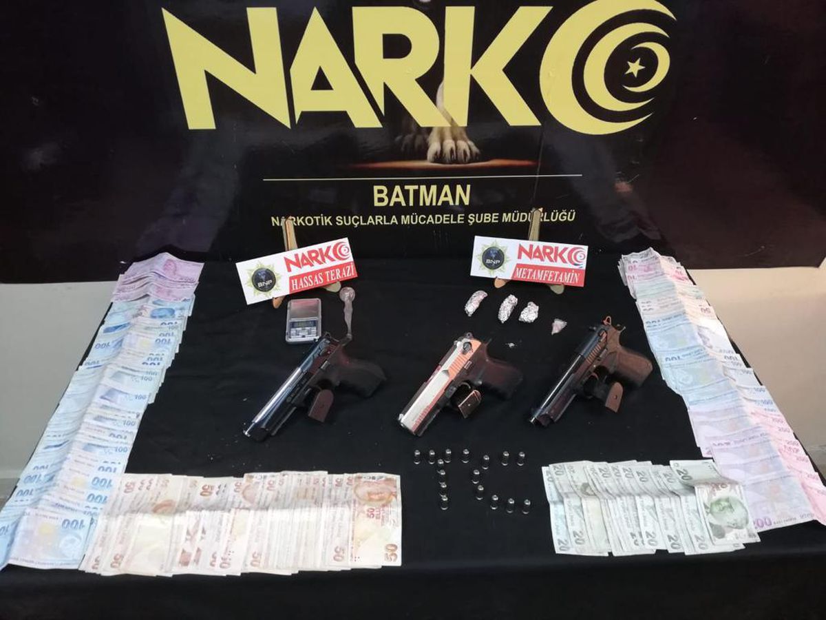 Batman\'da uyuşturucu operasyonunda 6 şüpheli tutuklandı