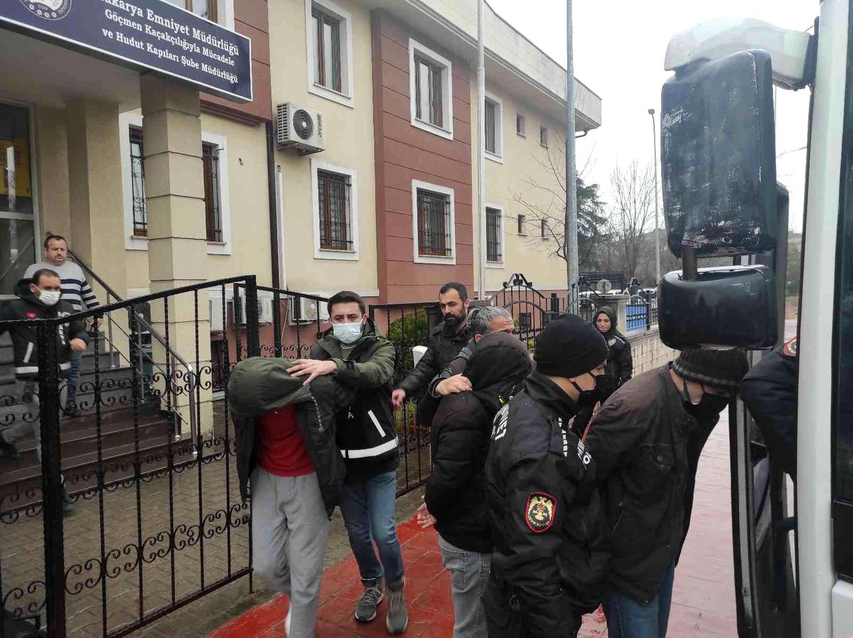 Beyaz eşya hırsızları adliyeye sevk edildi
