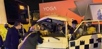 E-5'te zincirleme trafik kazası: 2 yaralı