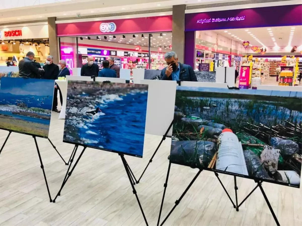 Edirne\'de sulak alanlardaki kirlilik tehdidini anlatan fotoğraf sergisi açıldı