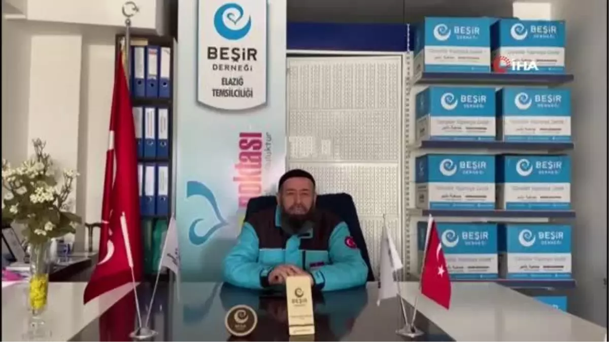 Elazığ Beşir Derneği\'nden Afganistan\'a yardım eli