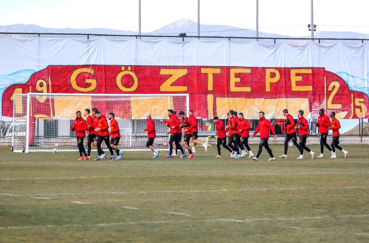 Göztepe\'de Galatasaray maçı hazırlıkları sürüyor