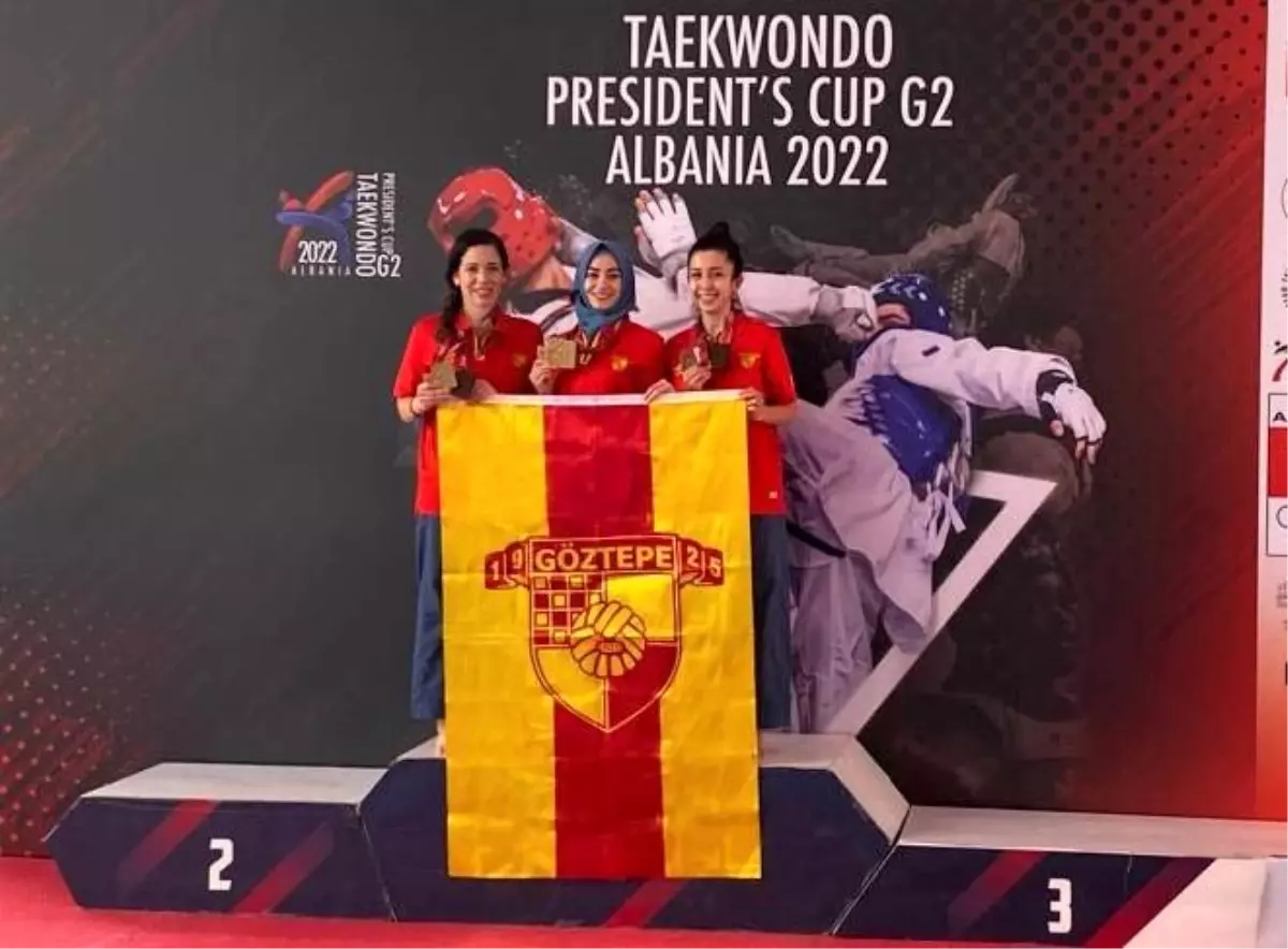 Göztepe Taekwondo Takımı, Avrupa Başkanlık Kupası'nda şampiyon