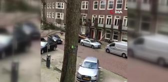 Hollanda'da Eunice Fırtınası Nedeniyle Kırmızı Alarm Verildi