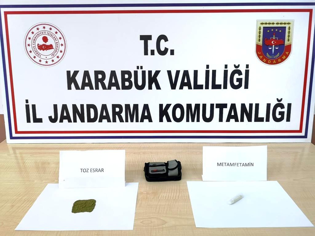 Karabük\'te uyuşturucu operasyonu: 1 gözaltı