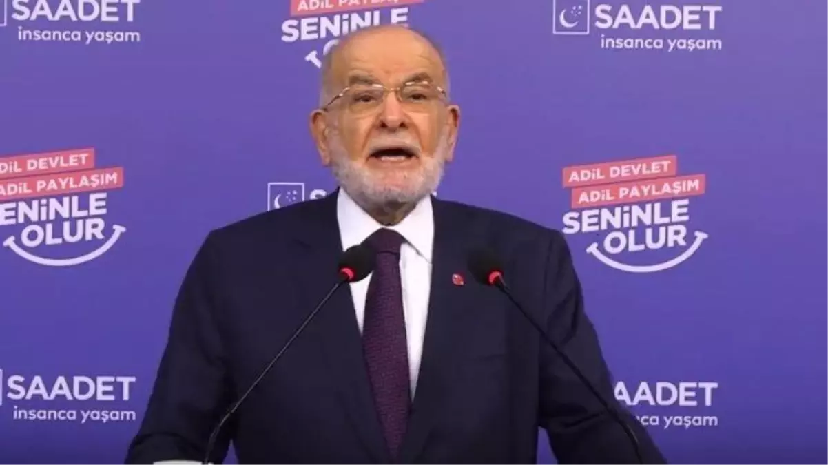 Karamollaoğlu: Türkiye\'yi krizlerden ve kötü yönetimden kurtarmanın derdindeyiz