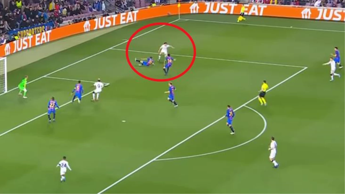 Eljif Elmas, Barcelona maçında öyle bir hareket yaptı ki maça damga vurdu!