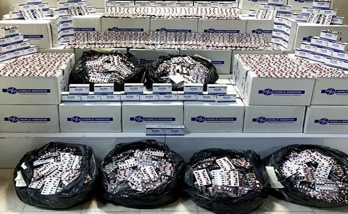 Samsun\'da 233 bin 660 kapsül sentetik ecza hapı ele geçirildi