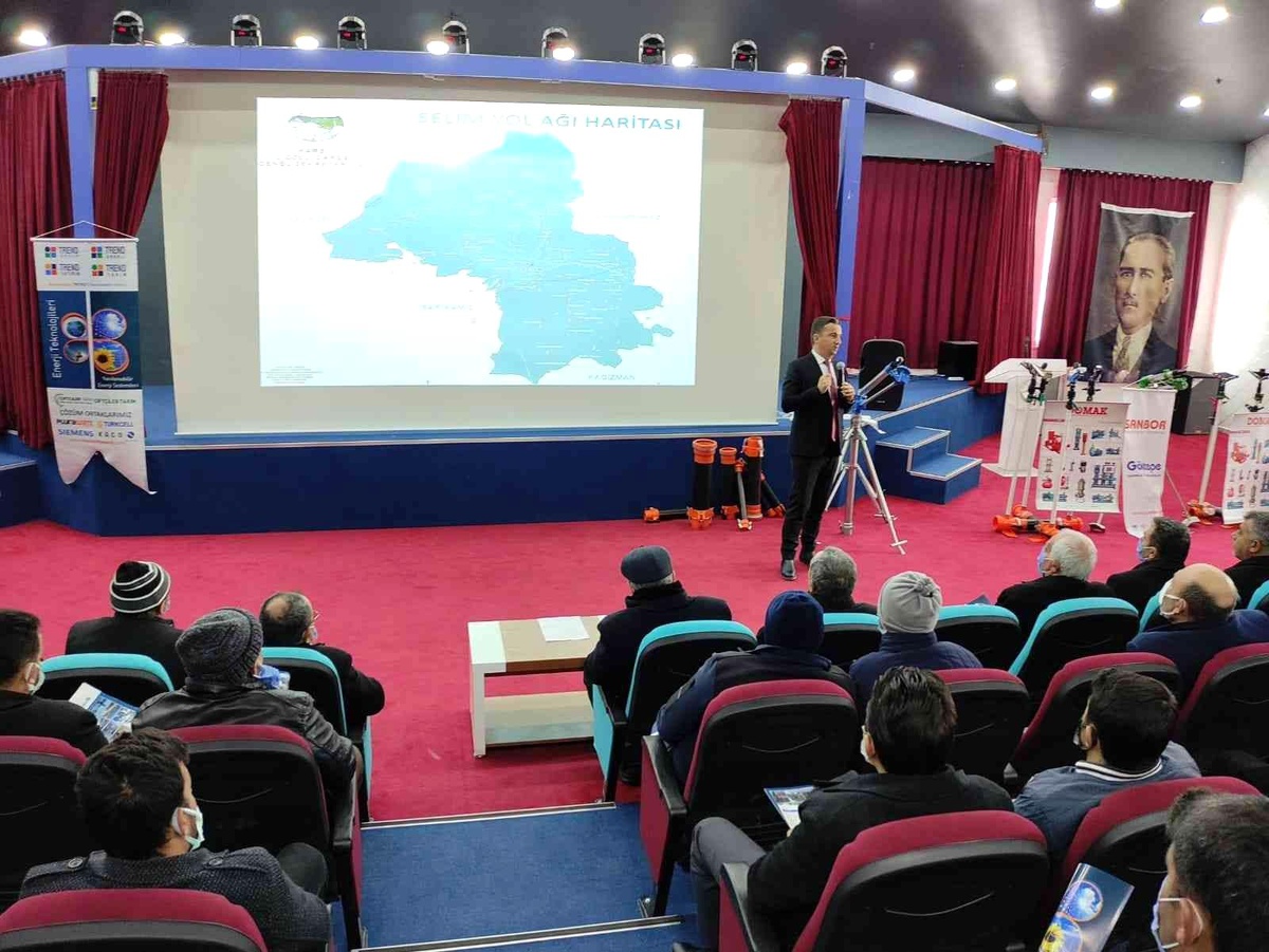 Selim\'de sulama sistemleriyle ilgili bilgi verildi