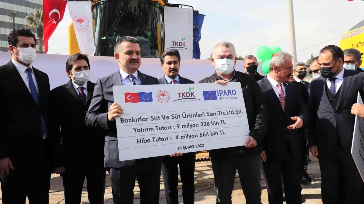 Tarım ve Orman Bakanlığı\'ndan Denizli\'ye 80 milyonluk araç desteği