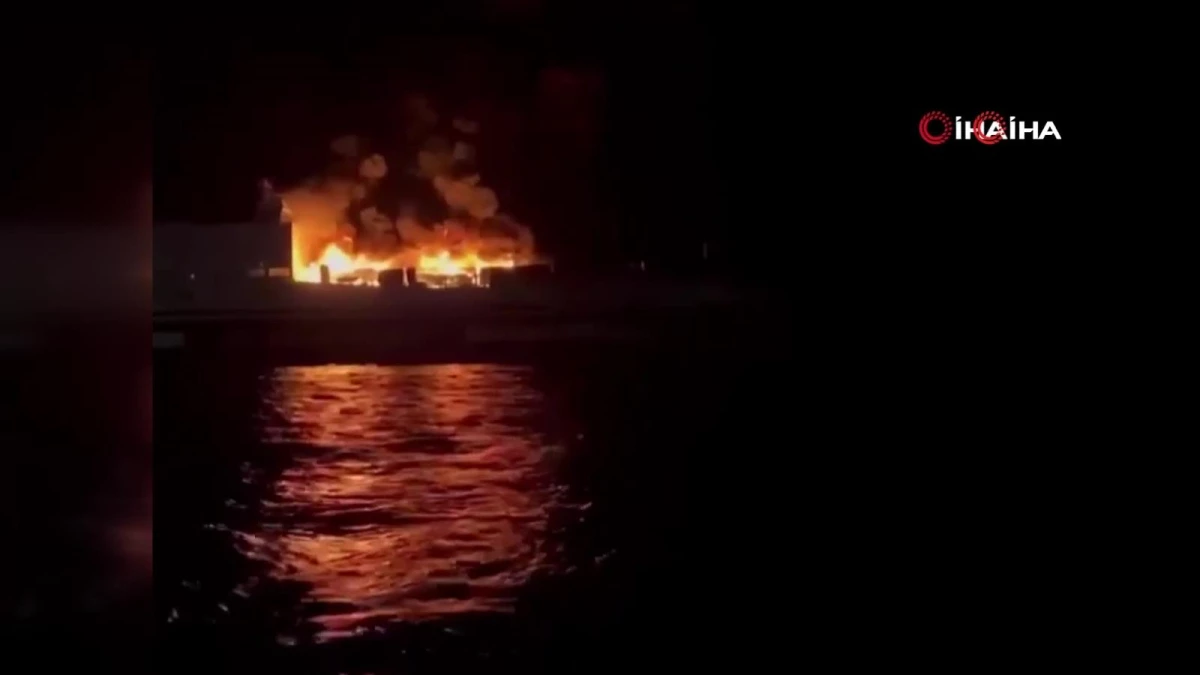 Son dakika gündem: Yunanistan\'daki Feribot Yangınından Kurtulan Türk: "her Şeyimiz Gemide Yandı"