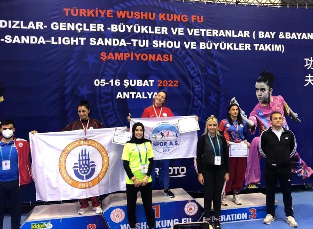 Spor AŞ sporcuları Antalya\'dan 11 madalyayla döndü