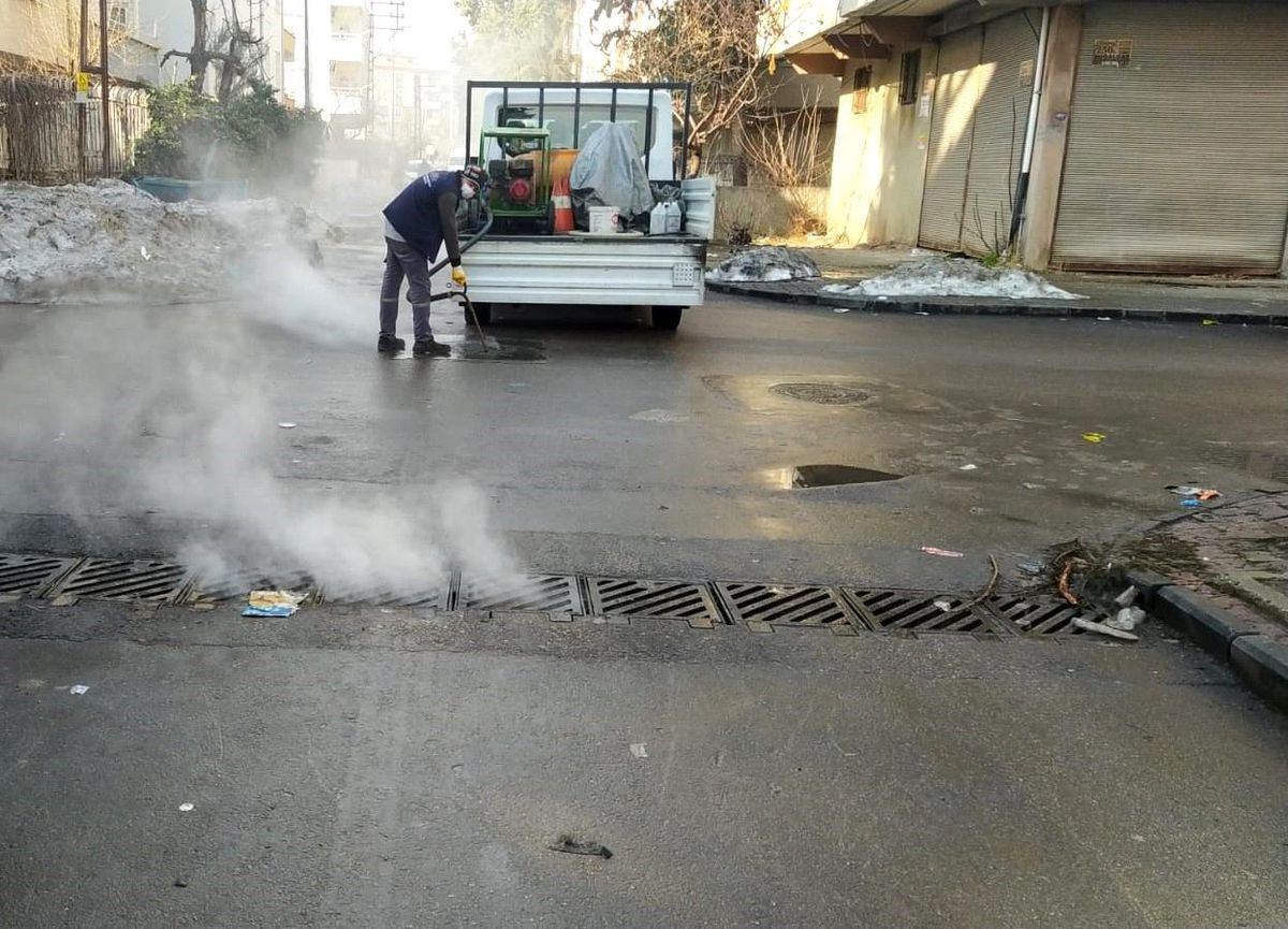 Gaziantep\'te haşere ile mücadele devam ediyor