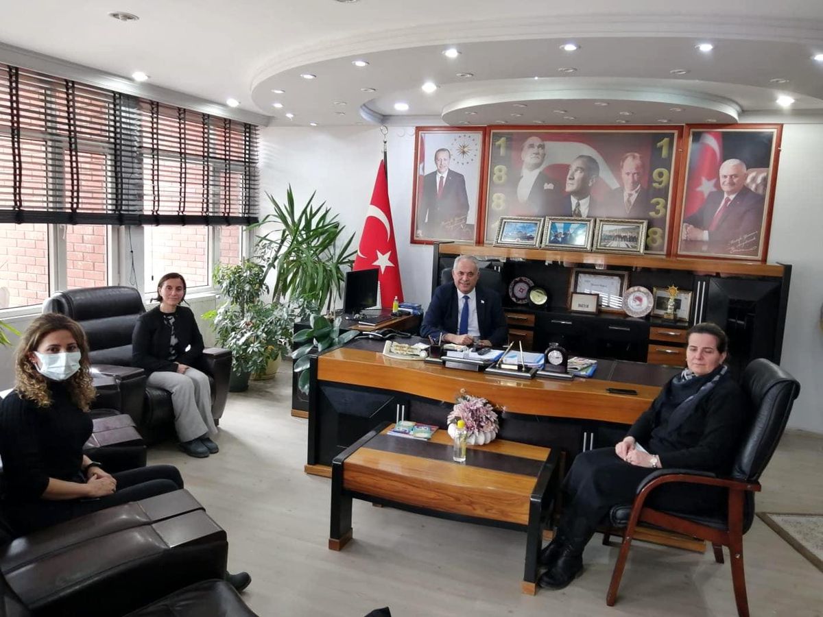 Haşit'ten, Başkan Yaman'a ziyaret