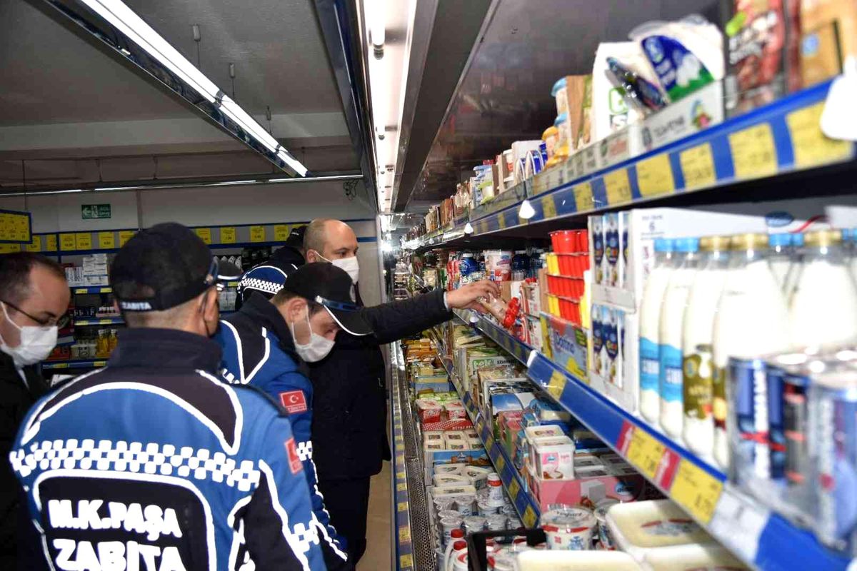 Mustafakemalpaşa\'da zabıtadan KDV denetimi