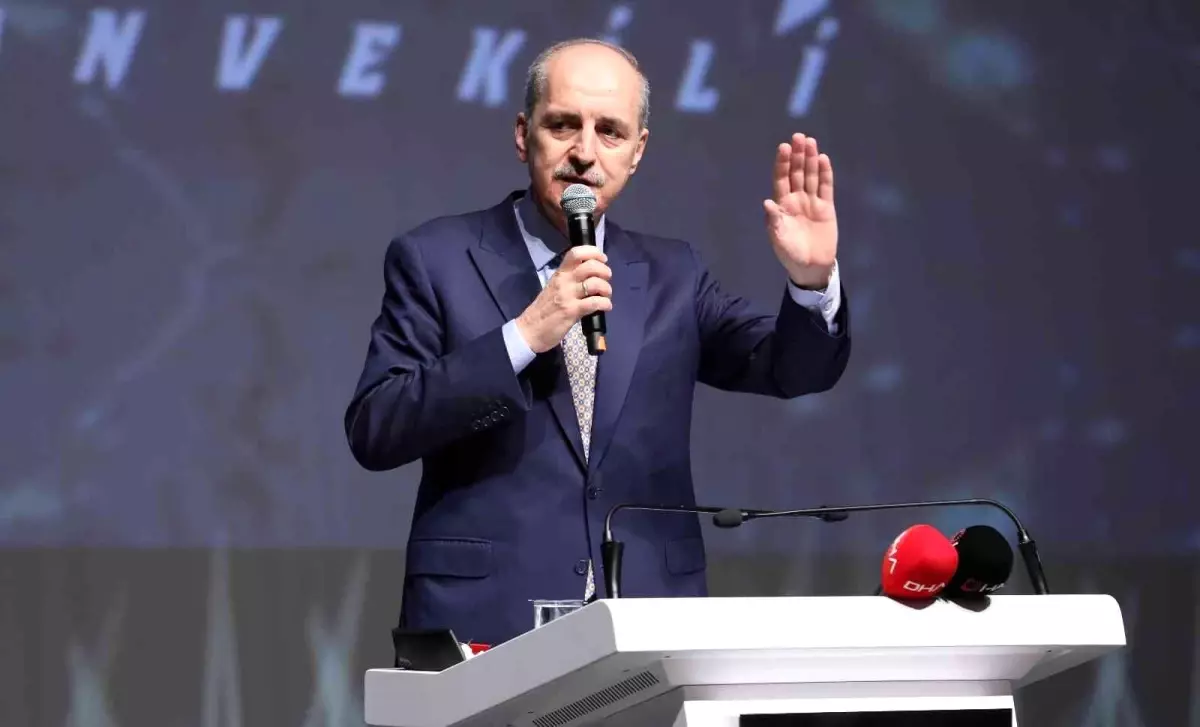 Numan Kurtulmuş, GAÜN rektörünü çalışmalarından dolayı tebrik etti