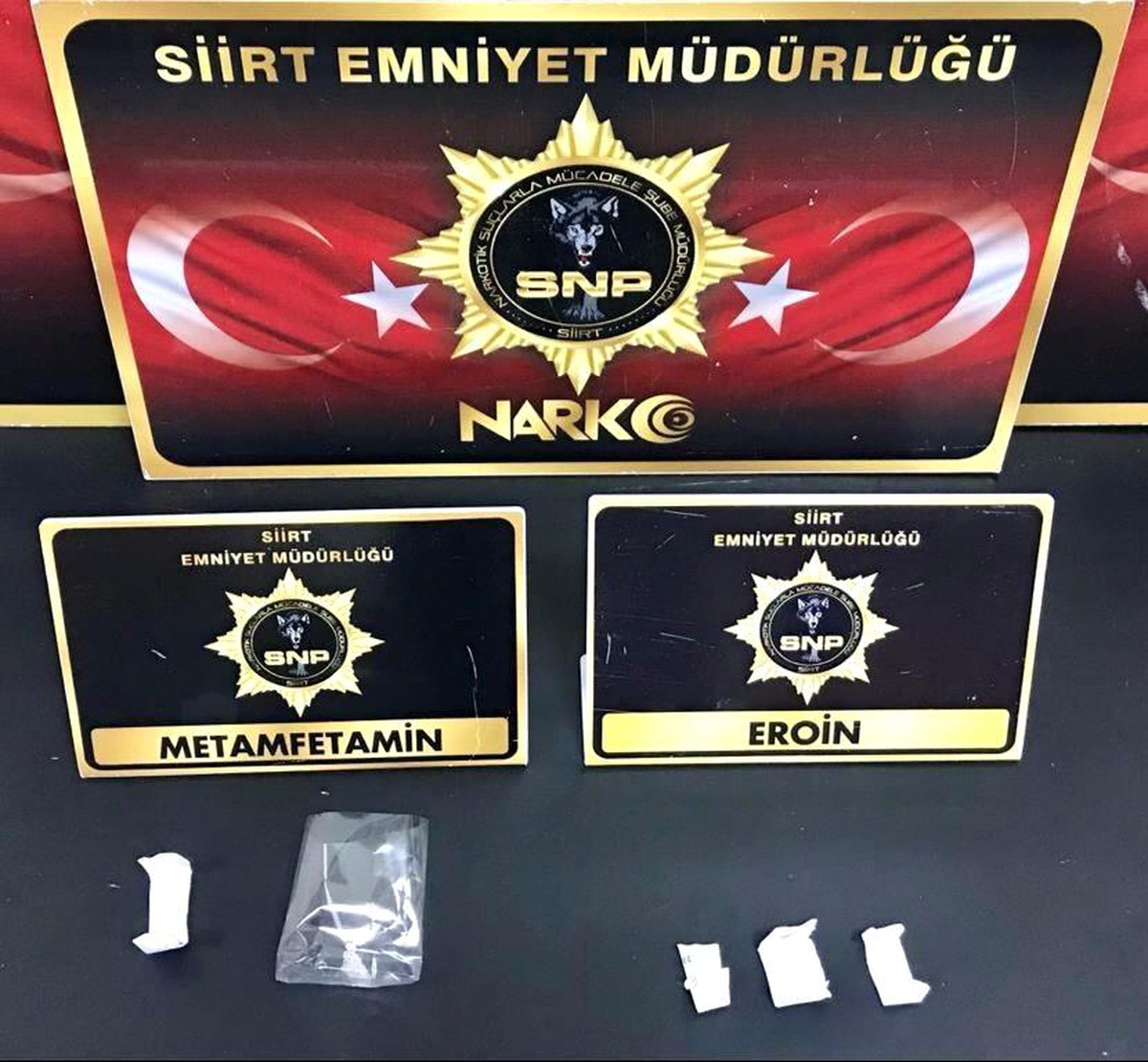 Siirt\'te şüpheli şahıs üzerinde 5 fişek uyuşturucu madde ele geçirildi