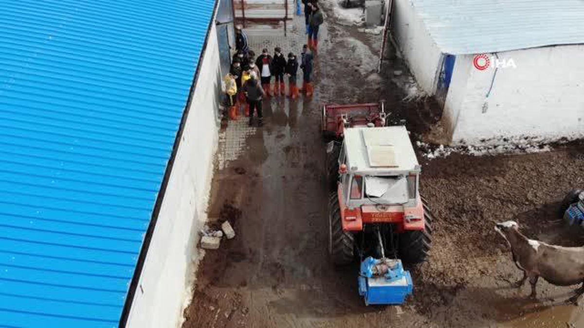 'Tarımda minik eller' projesinde uygulamalı ders başladı