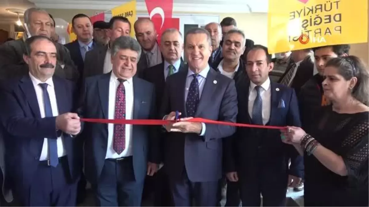 TDP Genel Başkanı Sarıgül Hatay'da