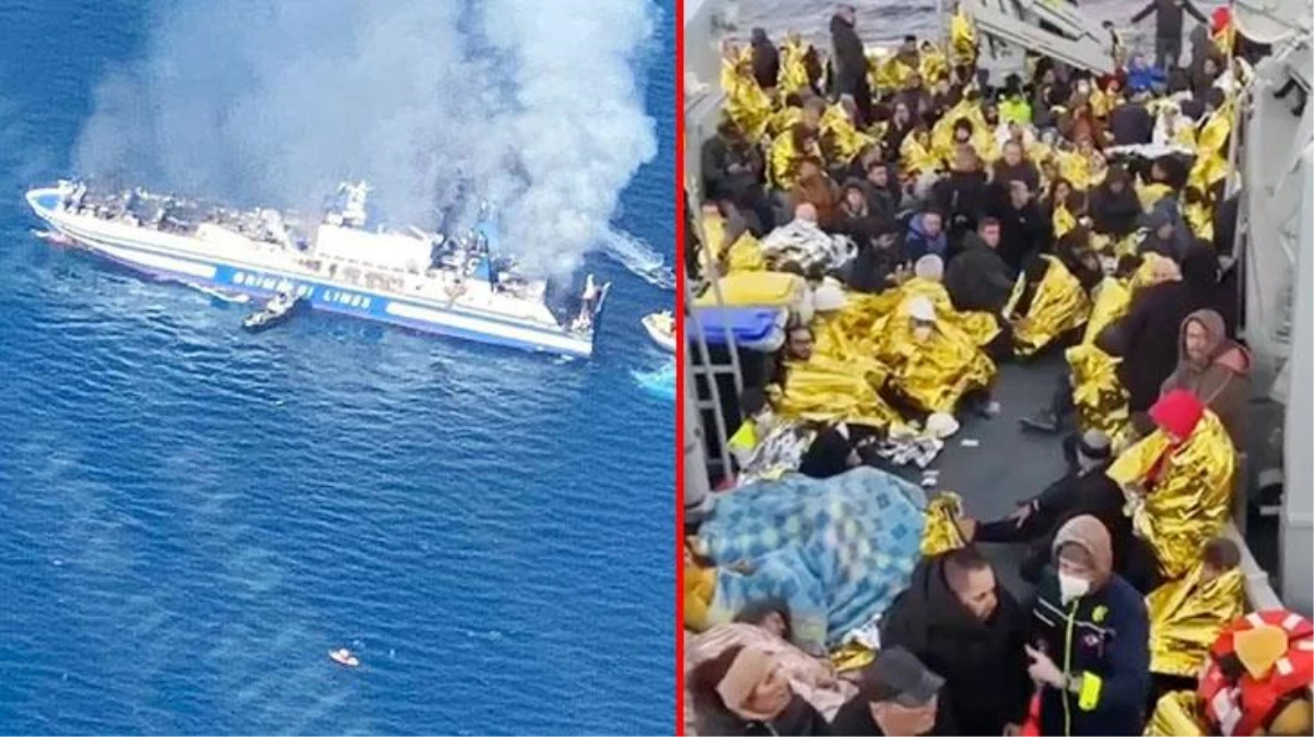 Dehşet gemisinde bir Türk kayıp! İtalyan bayraklı gemide yangın çıkmıştı, 14 kaybın arasında bir Türk de var