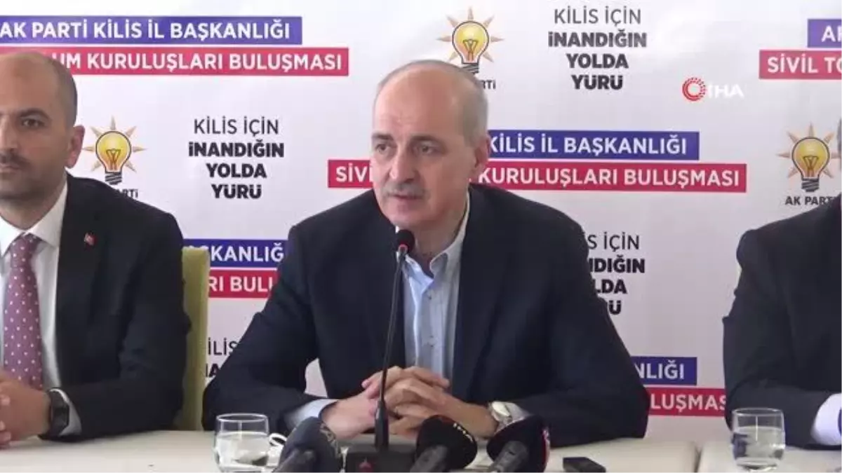 AK Parti Genel Başkanvekili Prof. Dr. Numan Kurtulmuş, STK\'lar ile bir araya geldi