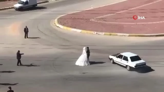 عقوبة "بالدوار" للسائق الذي ينجرف حول العروس والعريس