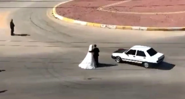 عقوبة "بالدوار" للسائق الذي ينجرف حول العروس والعريس
