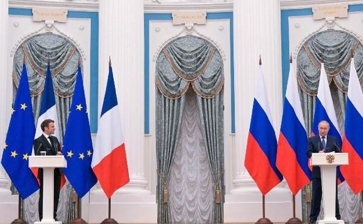 Putin ve Macron "Ukrayna krizi"ni görüştü